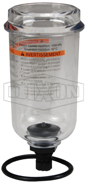 Watts FRL's Polycarbonate Bowl with Twist Drain